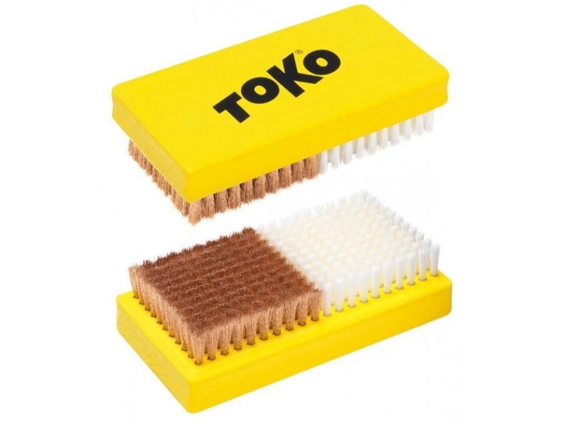 Щітка TOKO Base Brush Combi Nylon/Copper (Нейлон/Мідь)